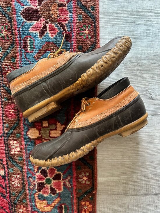 Men\'s L.L. Bean Bean Boots; Rubber Duck Boots - Size 12 main image 10